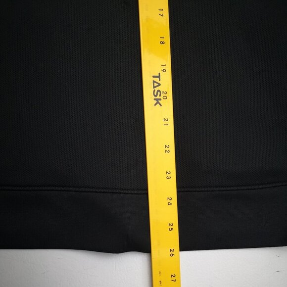 Reebok NHL Center Ice Men's Size Med. Full Zip Pittsburg Penguins Black Hoodie - Picture 13 of 15